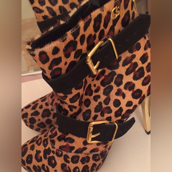 Vintage Carmen Steffens Jaguar Ankle Boots in perfect condition! - Picture 5 of 8